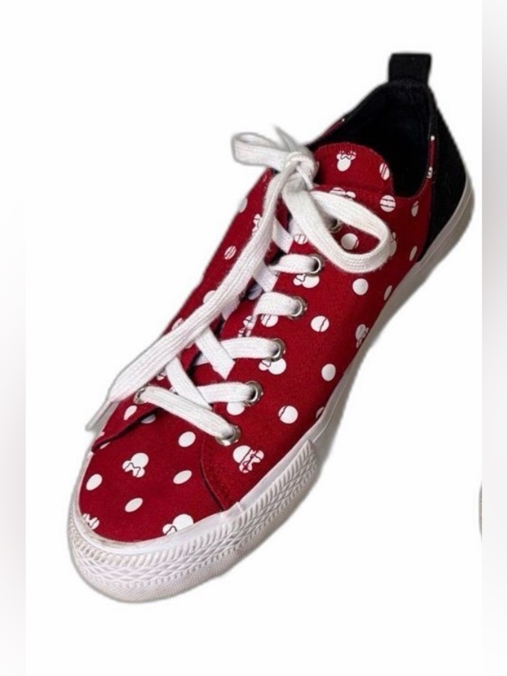 Women's Disney Minnie Mouse Lace-up Sneakers - Size 8.5